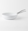 Wok ABCT in aluminium with ceramic coating by KnIndustrie