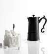 Lady Anne Black Caffettiera Espresso progettata da Lara Caffi