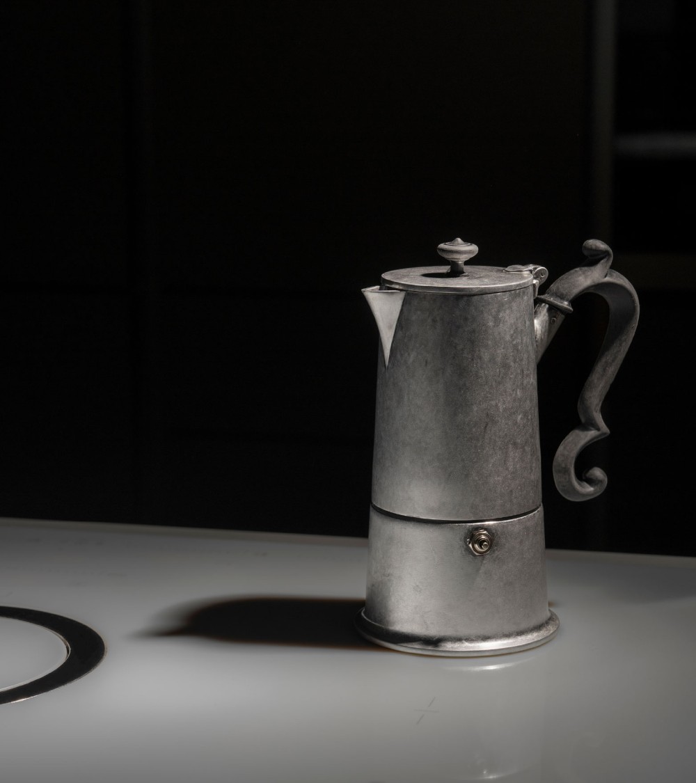 Lady Anne Espresso Coffee Pot designed by Lara Caffi