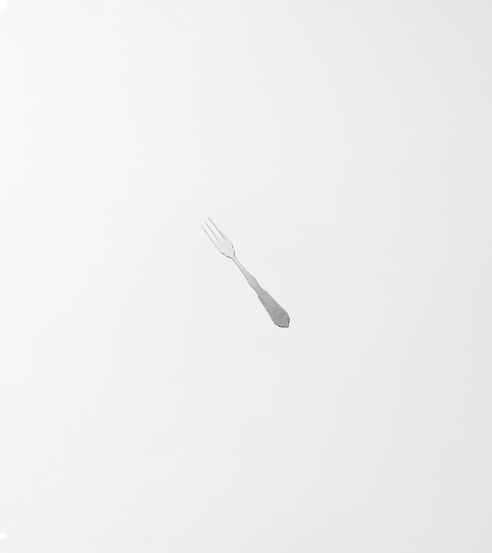 Flat/ware Forchettina Antipasti progettata da Lara Caffi