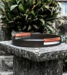 Live/Ly | Tray w/ Leather Handles